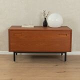 Commode en placage de teck, années 1960