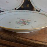 3 serving dishes in Limoges porcelain - Porcelaine limousine