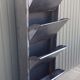 Metal shoe cabinet