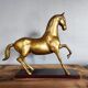 Cheval en laiton