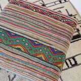 Kilim Ottoman pouf