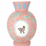 Vase à fleurs "Listen to the Birds"