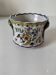 Small polychrome earthenware pot – Fourmaintraux-Courquin Desvres