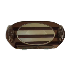miroir verre fumé