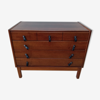 Vintage rosewood chest of drawers