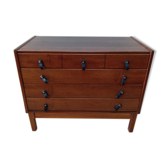 Vintage rosewood chest of drawers