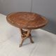 Table d'appoint vintage art tribal, années 60