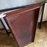 Set of two Habitat mahogany consoles