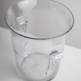 Vintage Champagne Cooler in Bubble Glass