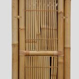 Armoire en bambou et rotin du milieu du siècle, Italie vers 1960