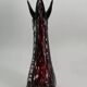 Vase en verre soufflé années 70