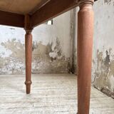 Turned leg cherry table 160cm