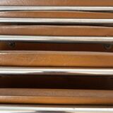 Vintage chrome folding chairs