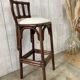 Vintage rattan stool