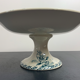 Opaque porcelain compotier from Gien Terre de fer