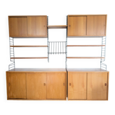 Original STRING wall unit by Nisse Strinning from the 1960s, Sweden.