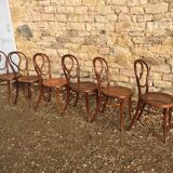 Set of 6 chairs Thonet number 20