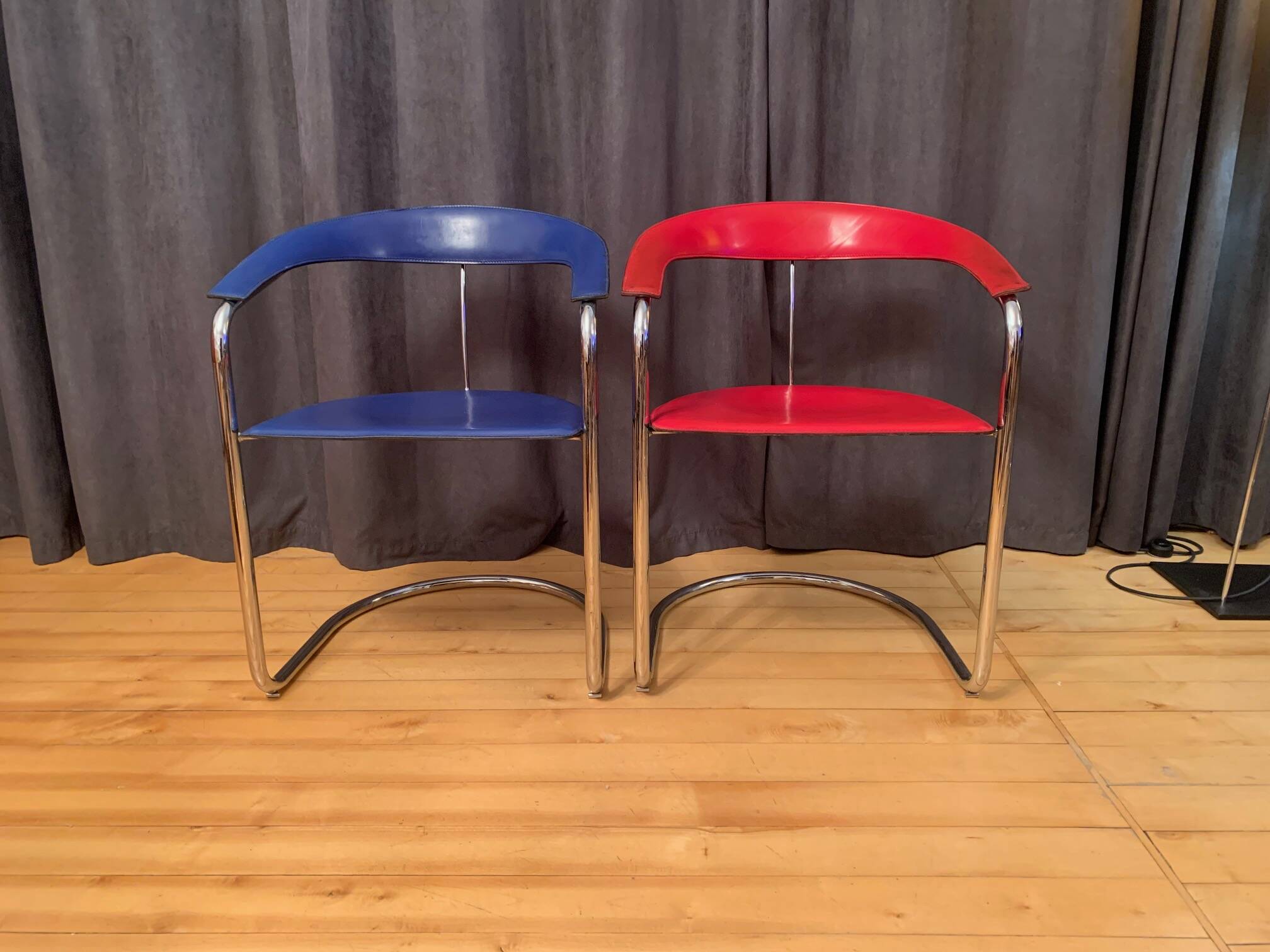 A pair of Canasta chairs, Arrben, Italy, 1970s