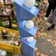 New blue Axel Chay floor lamp Monoprix