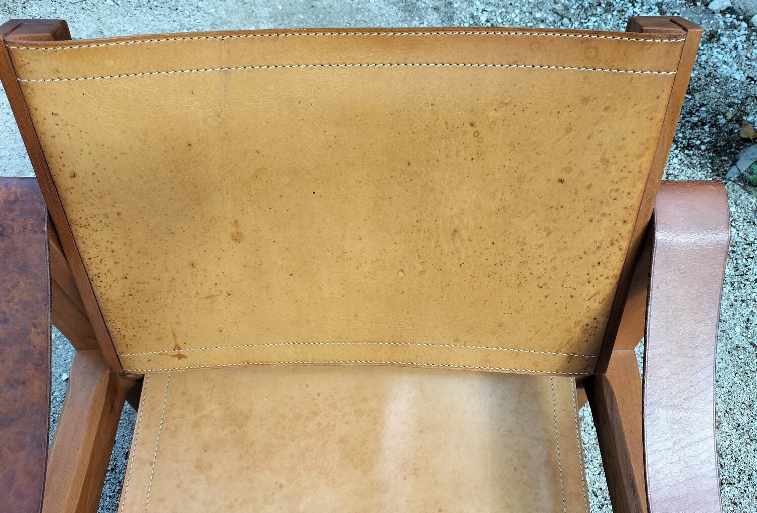 Pair of Lounge Armchairs S10 "Sahara" (Range X) by Pierre Chapo
