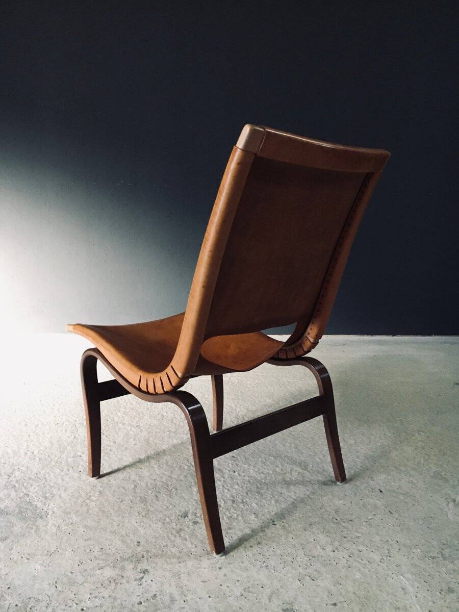Scandinavian Eva Easy Chair by Bruno Mathsson, Sweden, 1960s