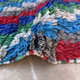 Colorful Boucherouite Moroccan rug - 179 x 297 cm