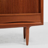 Midcentury Danish higher cabinet in teak by Axel Christensen for ACO Møbler 1960s