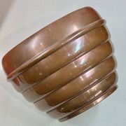 Dinanderie - Art Deco vase signed JC = J. Chesnais Villedieu circa 1930 copper