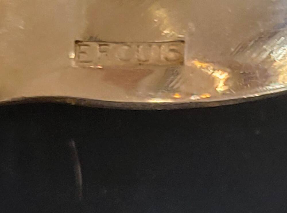 6 small spoons Ercuis