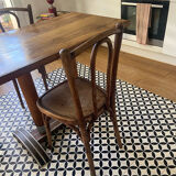Set table and chairs Bistrot 50s