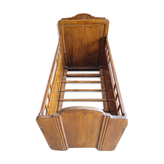 Art deco baby cot