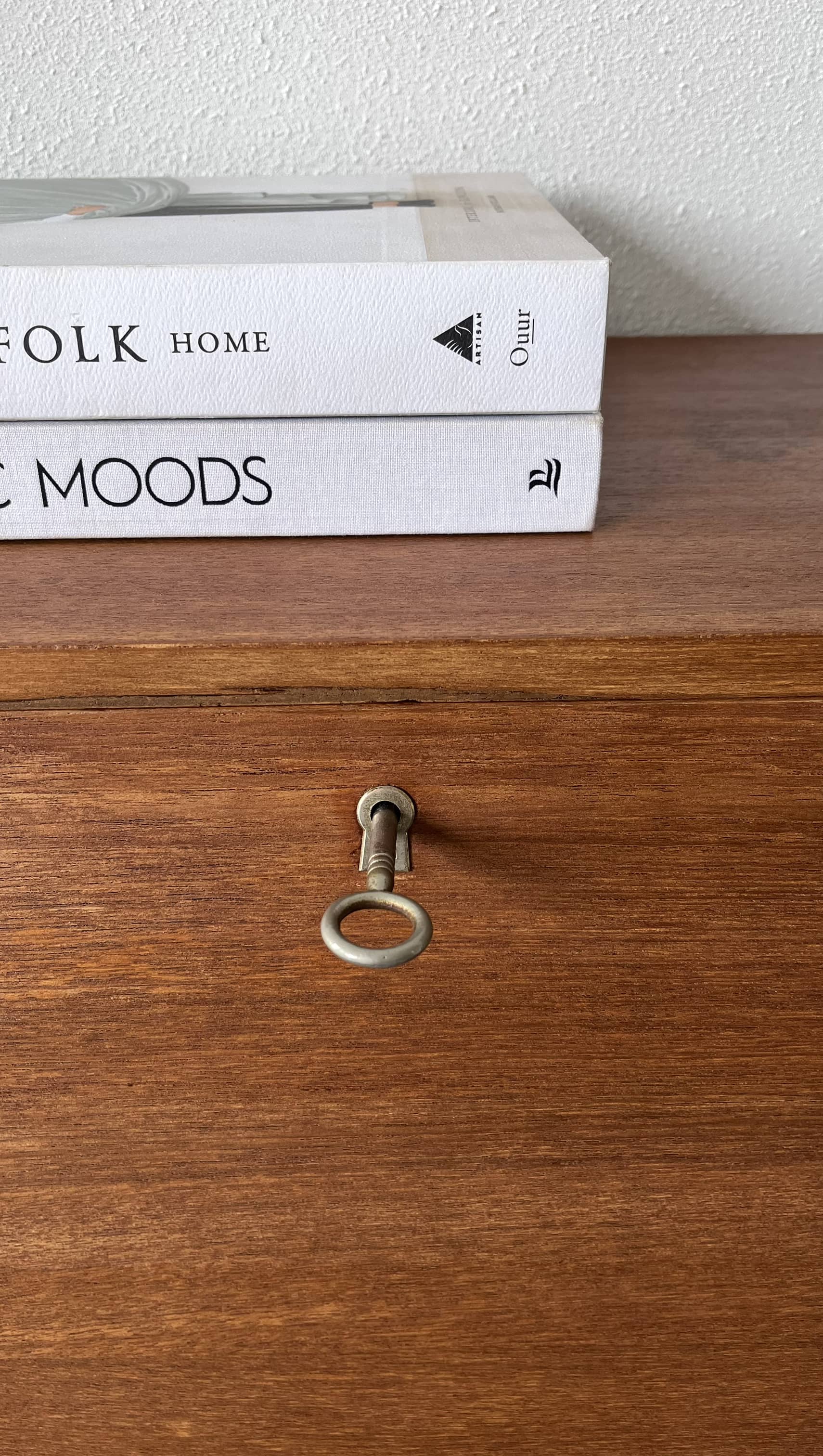 Teak writing desk from the 60