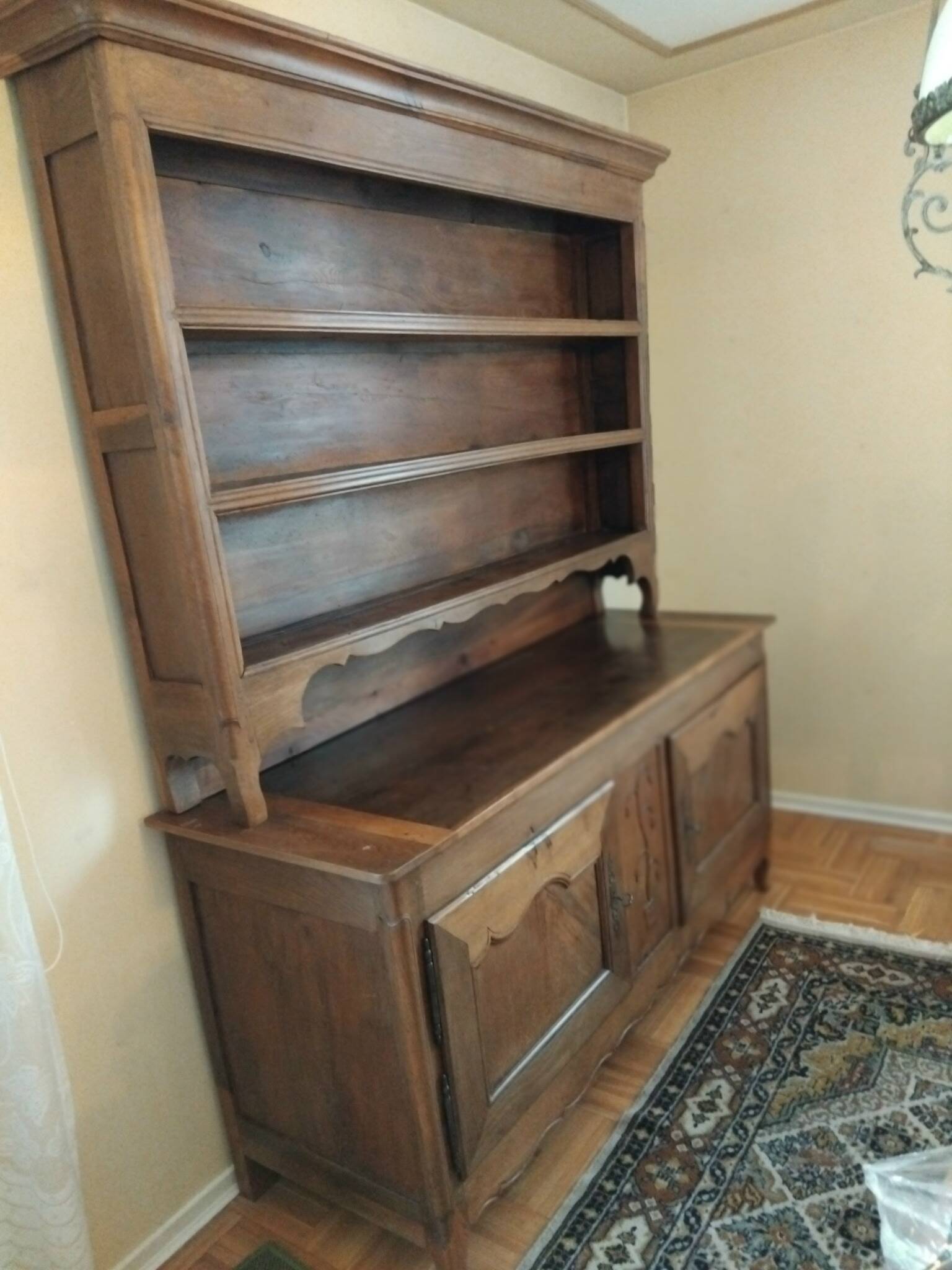 Antique oak sideboard