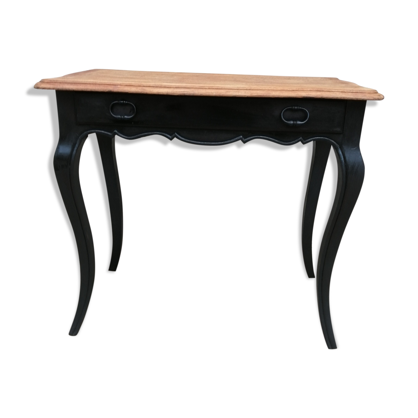 Wooden table or desk with drawer