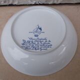 1 round hollow dish Limoges Porcelain with Unicorn China Imperial
