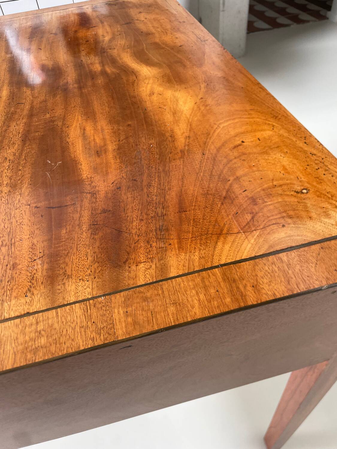 Antique marquetry desk