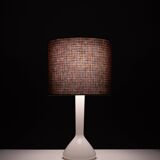 Lampe de table Kastrup Holmegaard en verre opalin Danemark années 1960