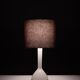 Lampe de table Kastrup Holmegaard en verre opalin Danemark années 1960