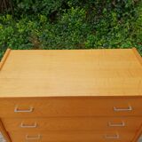 Commode en chêne clair 1960