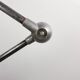 Vintage industrial lamppost stripped and polished Jielde