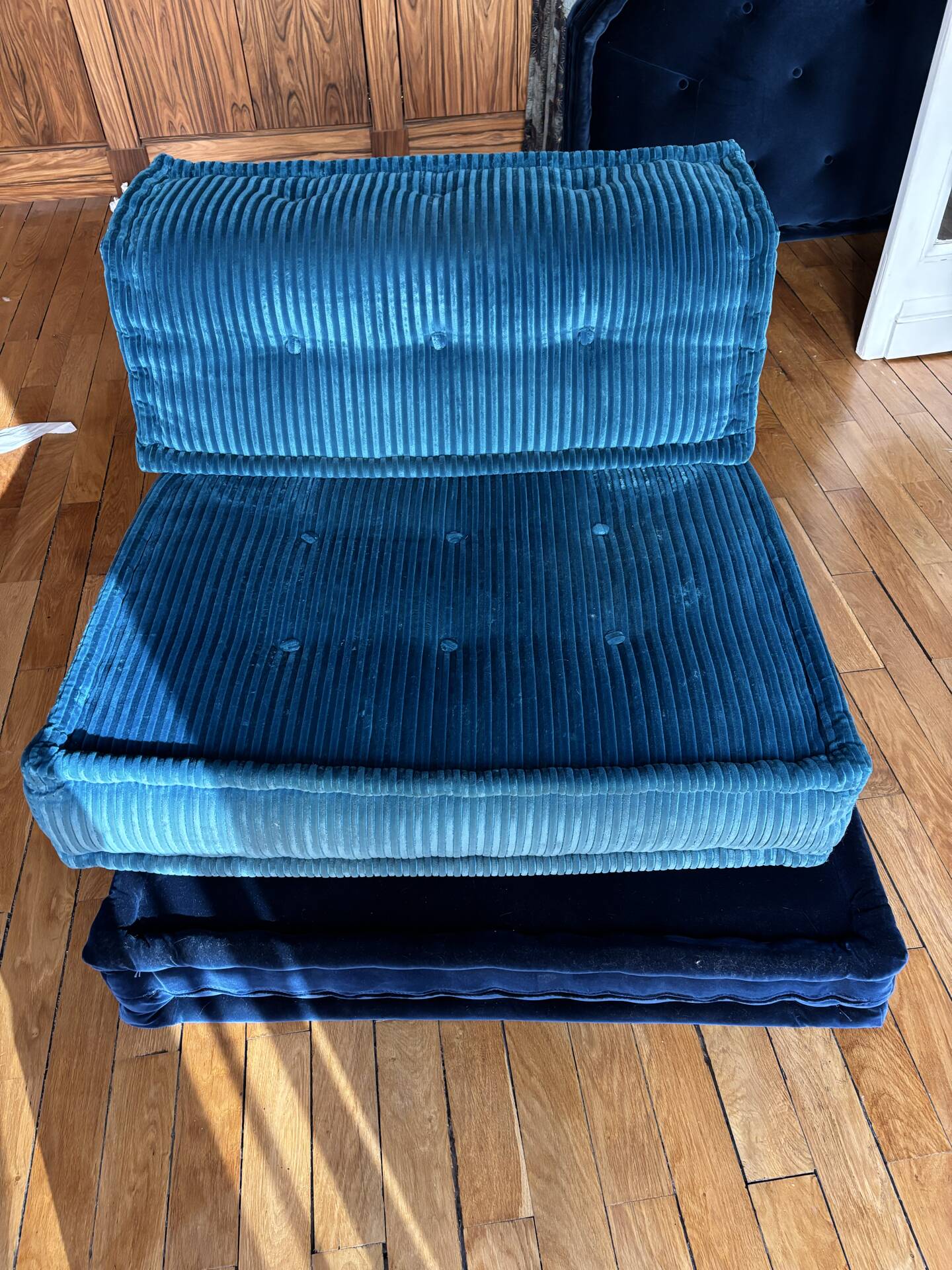1 corner armchair Mah Jong, Gaku collection, Kenzo Takada