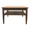 Petite table basse scandinave en teck