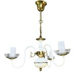 AKA Leuchten chandelier, Hollywood Regency style, Germany, 1970s.