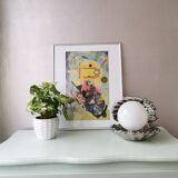 90s ceramic table lamp