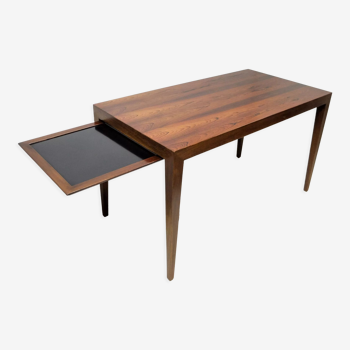 Scandinavian rosewood coffee table, Severin Hansen, 1960