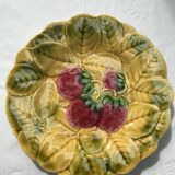 Dessert plates Majolica barbotine
