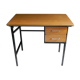 Bureau enfant formica marron