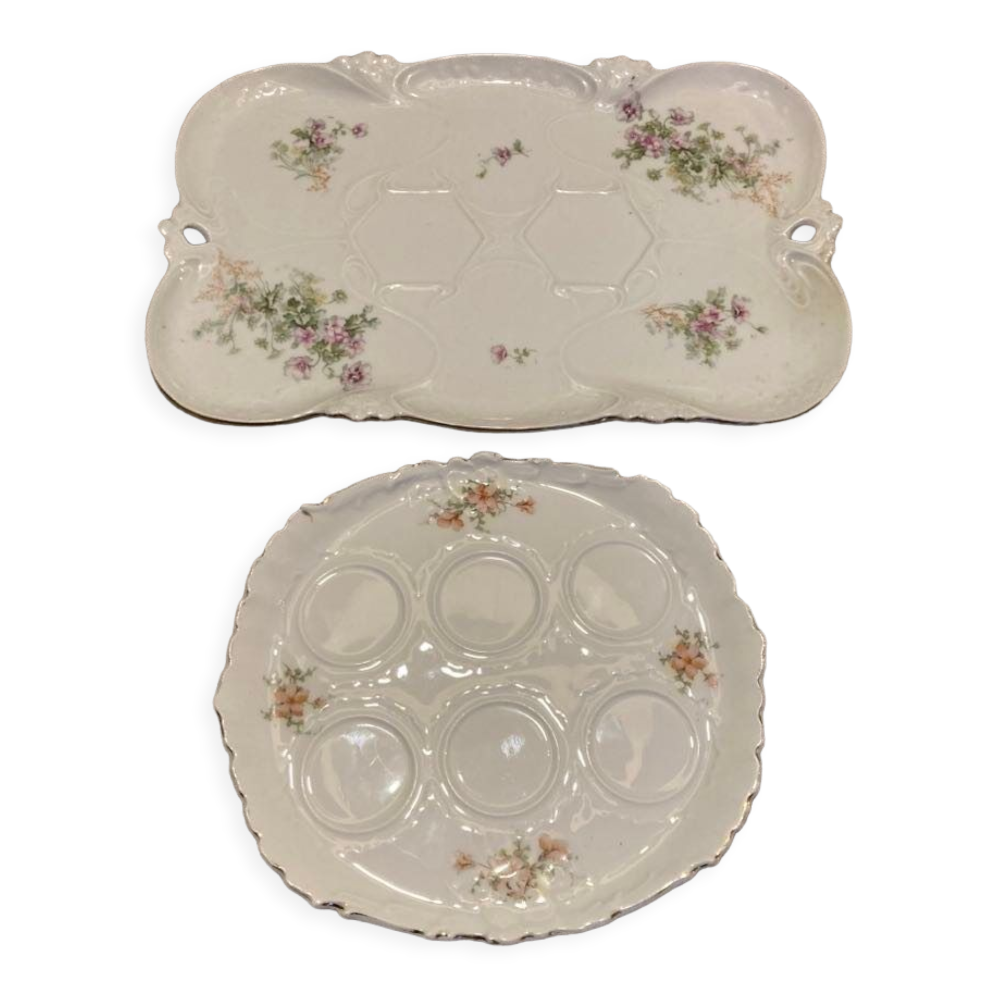 Lot presentation dishes to dessert