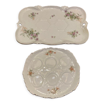 Lot presentation dishes to dessert