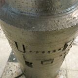 Set of 2 Ceramic Large Floor or Table Lamps by Georges Pelletier for Accolay, France 1960s